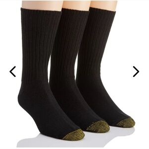 6 pair (2 packs) Hampton gold toe socks